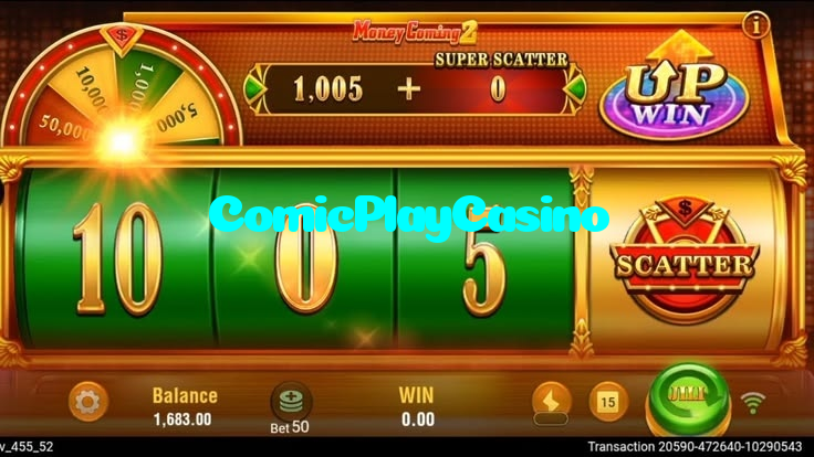 ComicPlayCasino casino presented on mobile device in Pakistan with slots and live games